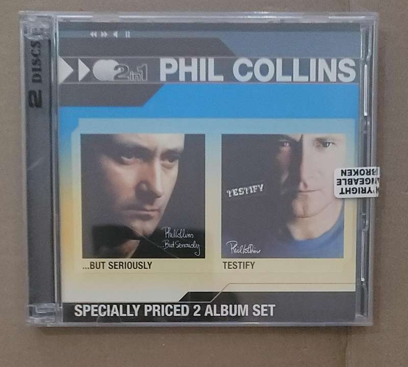 Phil Collins -  But Seriously / Testify (Double CD)