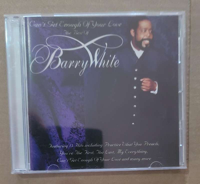 BARRY WHITE - CAN'T GET ENOUGH OF YOUR LOVE