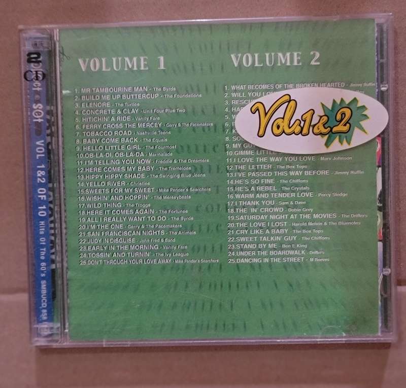 HITS OF THE 60'S VOL 1 AND 2