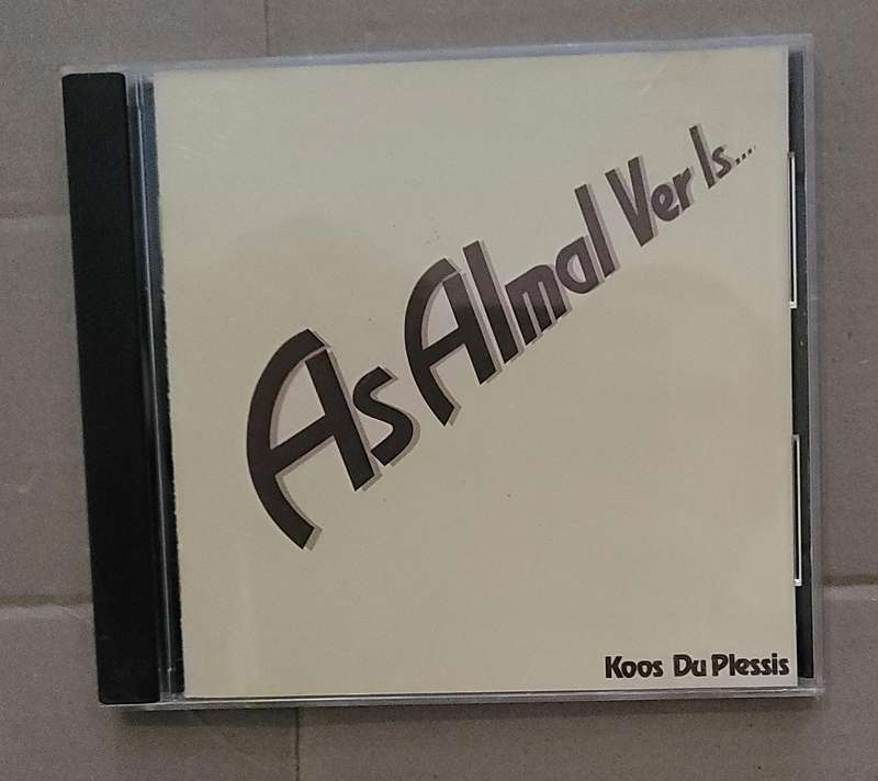 KOOS DU PLESSIS - AS ALMAL VER IS