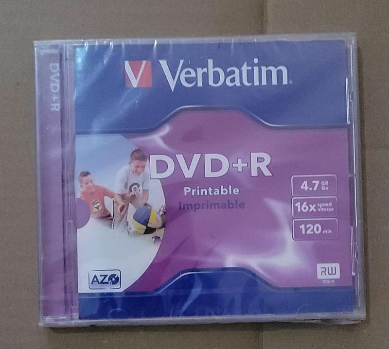 VERBATIM DVD+R 4.7GB