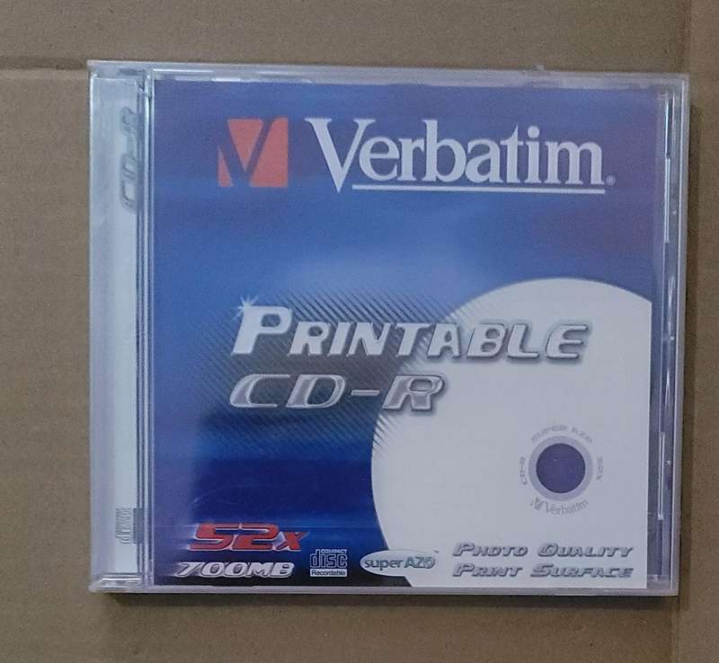 VERBATIM PRINTABLE CD-R 700MB