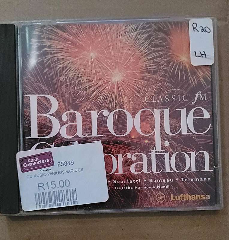CLASSIC FM ALL TIME GREAT MUSIC COLLECTION - BAROQUE CELEBRATION