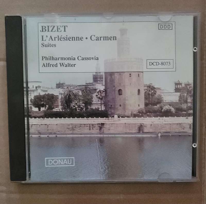 BIZET: L'Arlesienne - Carmen (Suites) Philharmonia Cassovia:Alfred Walter