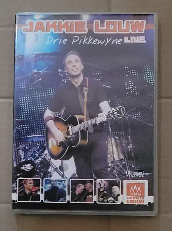 JAKKIE LOUW - DRIE PIKKEWYNE LIVE