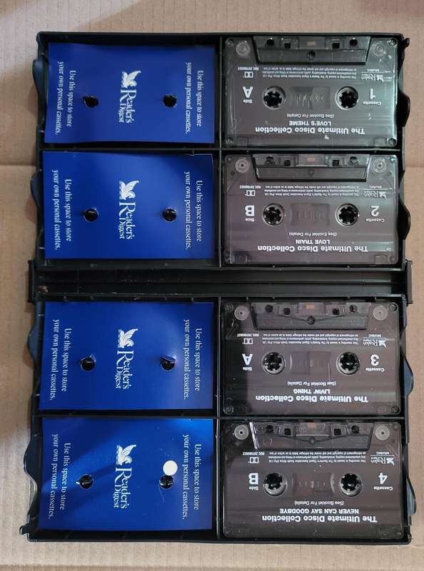 READER'S DIGEST - THE ULTIMATE DISCO COLLECTION ( MUSIC CASSETTES )