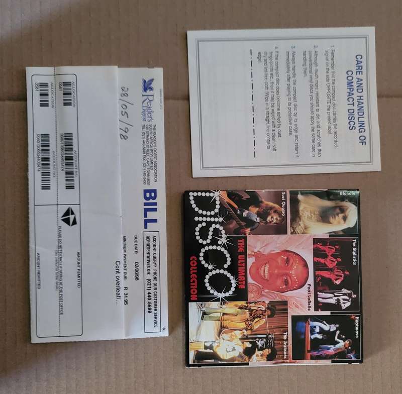 READER'S DIGEST - THE ULTIMATE DISCO COLLECTION ( MUSIC CASSETTES )