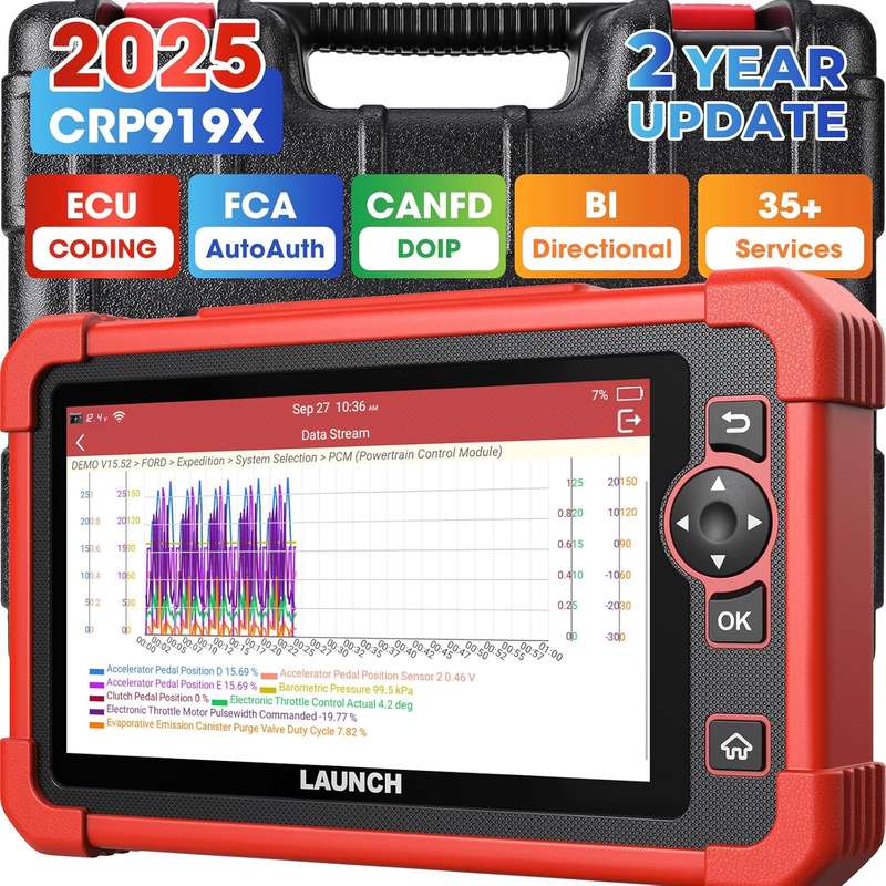 Launch CRP919X Professional Full Systems Diagnostic Scanner with ECU Coding