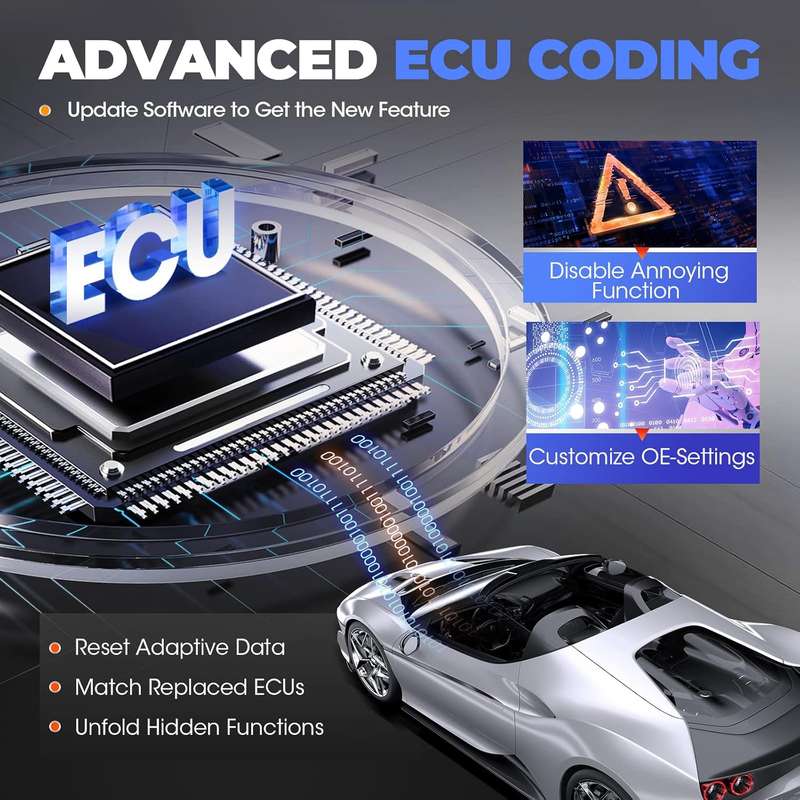 Launch CRP919X Professional Full Systems Diagnostic Scanner with ECU Coding