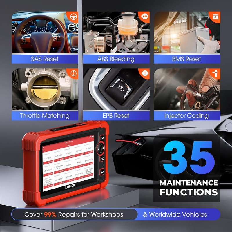 Launch CRP919X Professional Full Systems Diagnostic Scanner with ECU Coding