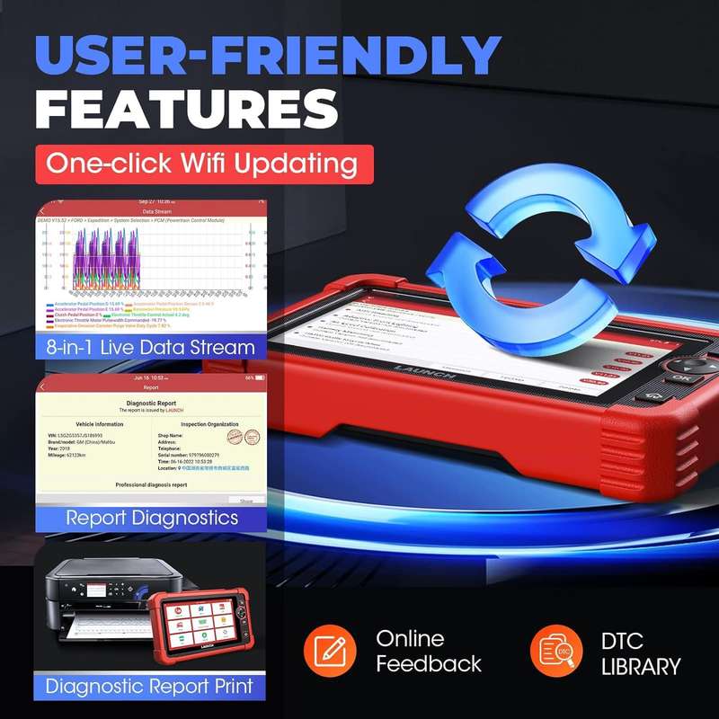 Launch CRP919X Professional Full Systems Diagnostic Scanner with ECU Coding