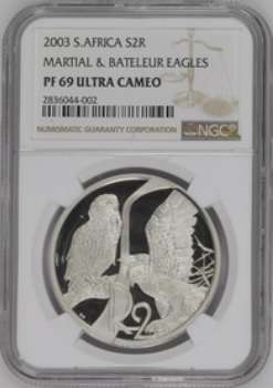 PF69 UC - 2003 Silver Proof R2 - Eagles