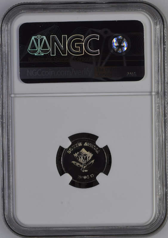 MS68 - 2004 Silver Flypress 2½ c (Tickey) - Spotted Owl