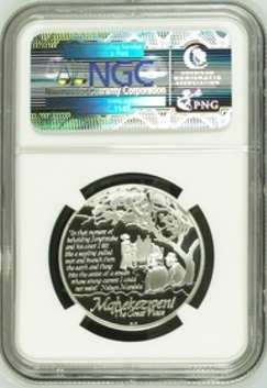 PF70 UC - 2013 Silver Proof R1 - Nelson Mandela Life of a Legend