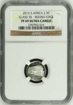 PF69 UC - 2013 Silver Proof 2½ c (Tickey) - Diesel Electric Train