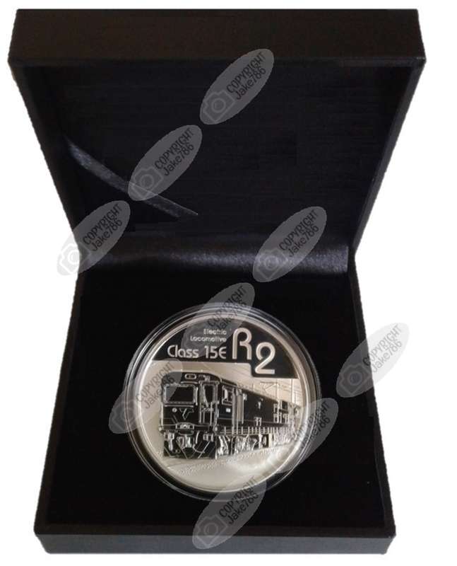 2014 Silver Proof R2 - Electric Train - Mintage Of Only 247