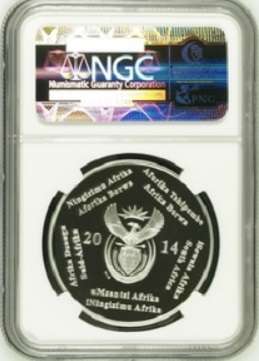 PF69 UC - 2014 Silver Proof R2 - 20 Years of Democracy