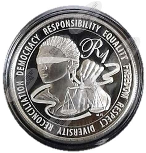 2016 Silver Proof R1 - Nelson Mandela - Life of a Legend Series