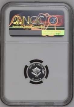 PF69 UC - 2017 Silver Proof 2½ c (Tickey) - Heart Transplant - with JHB Mintmark