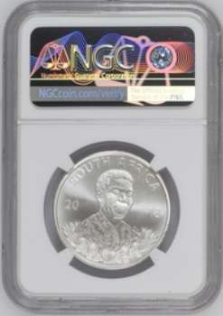 MS69 - 2018 Silver R1 - Nelson Mandela Life of a Legend