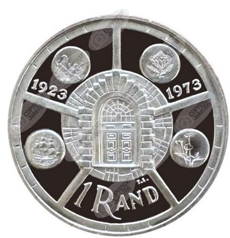 1974 Silver Proof R1 - Pretoria Mint Anniversary
