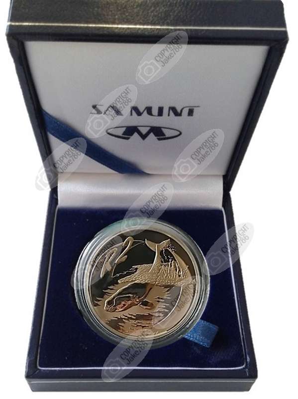 2002 Silver Proof R2 - Southern Right Whale