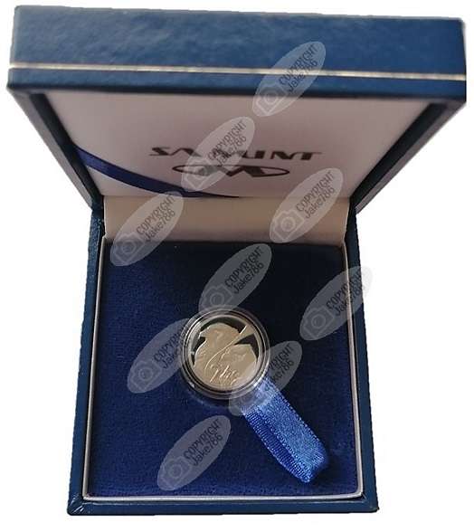 2003 Silver Proof 2½ c (Tickey) - Eagles