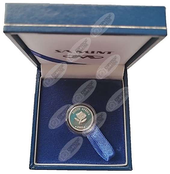 2003 Silver Proof 2½ c (Tickey) - Eagles