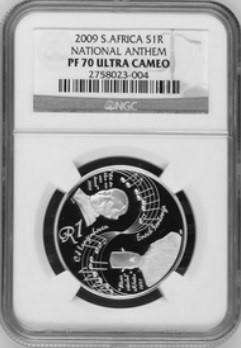 PF70 UC - 2009 Silver Proof R1 - National Anthem