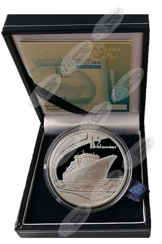 2011 Silver Proof R2 - Queen Mary 2