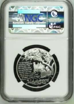 PF70 UC - 2013 Silver Proof R1 - Nelson Mandela Life of a Legend