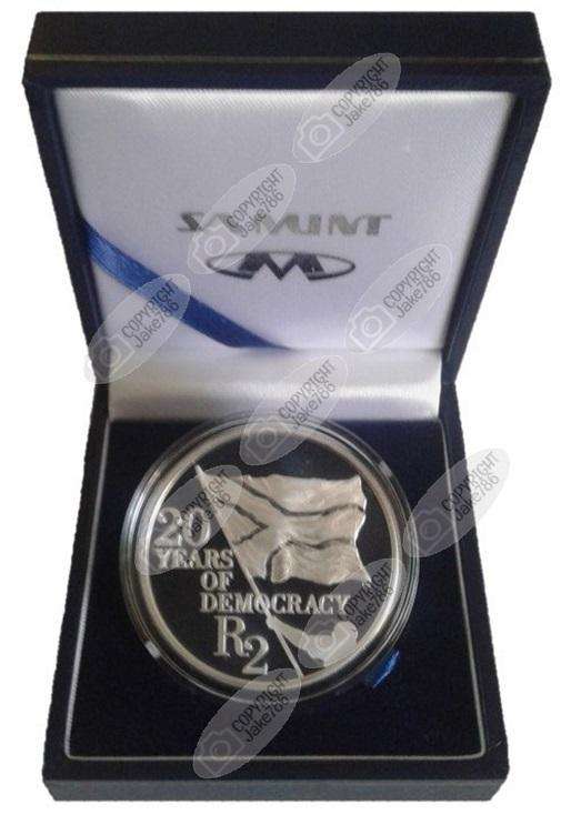 2014 Silver Proof R2 - 20 Years of Democracy