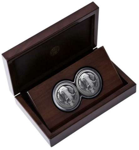2021 Big 5 Series 2 Release - Elephant Silver Proof Set