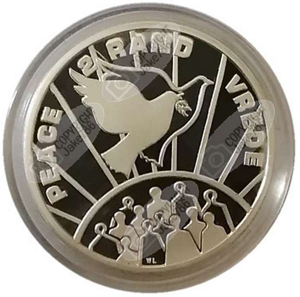 1993 Silver Proof R2 - Peace
