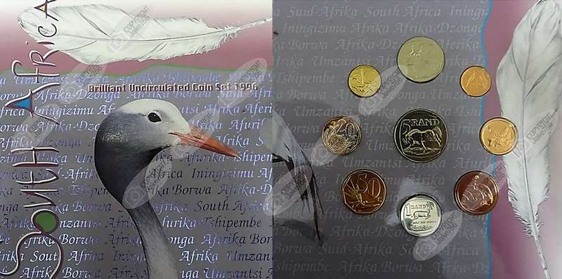 1996 Brilliant Uncirculated Coin Set