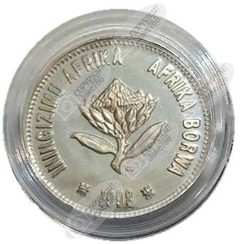 1998 Silver Proof 2½ c (Tickey) - Penguin