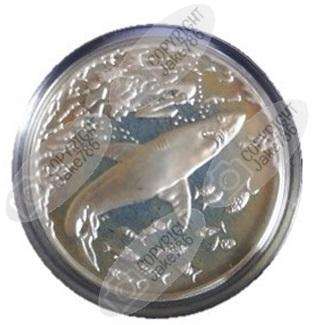 1999 Silver Proof R2 - The Great White Shark