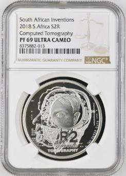 PF69 UC - 2018 Silver Proof R2 - Computed Tomography
