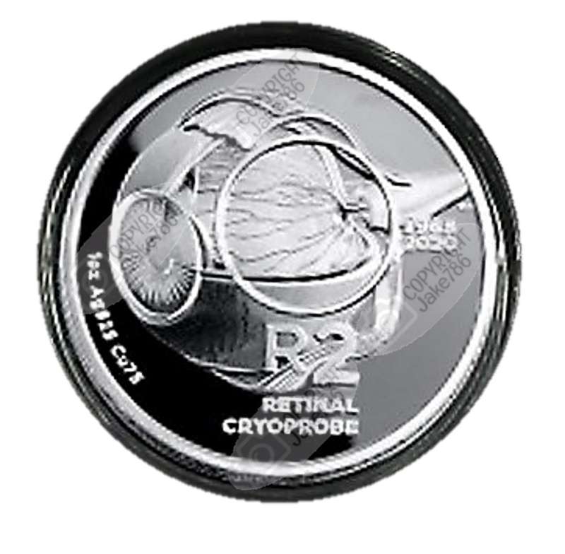 2020 Silver Proof R2 - Retinal Cryoprobe