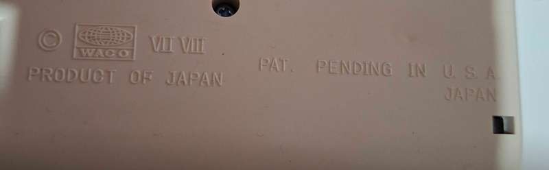 80s Electro-Matic Index pocket able one touch list finder