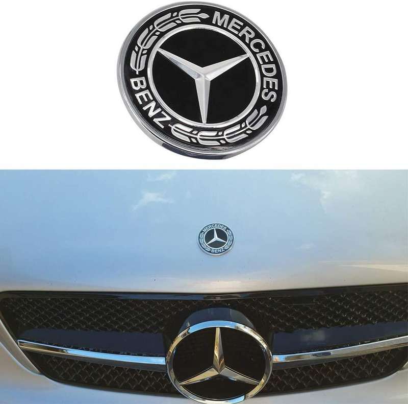 Mercedes bonnet badge