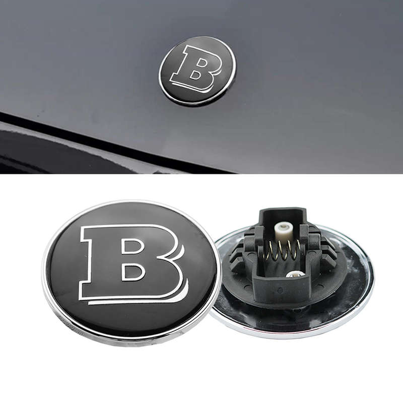 Mercedes Brabus bonnet badge