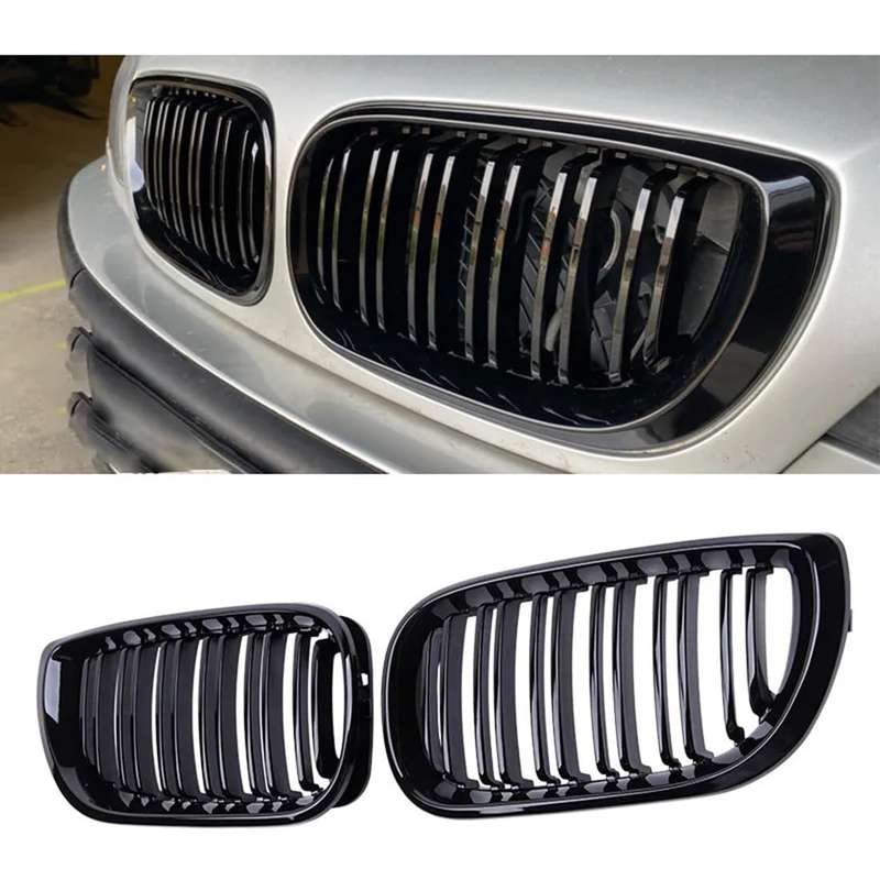 BMW e46 double slat grilles (02-05)