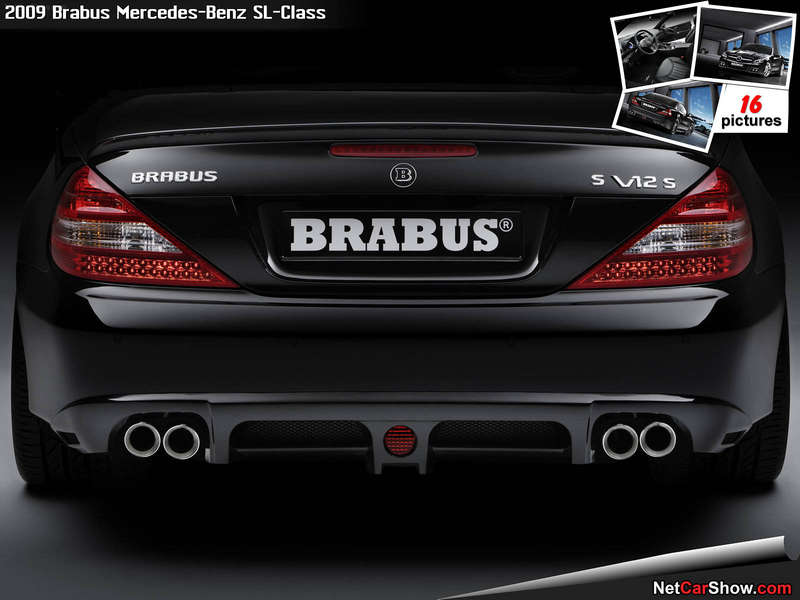 Mercedes Brabus rear badge