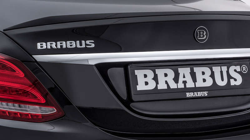 Mercedes Brabus rear badge
