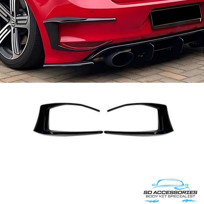 Golf 7 rear cover fog lamp canards