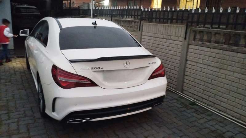 Mercedes CLA w117 PSM spoiler