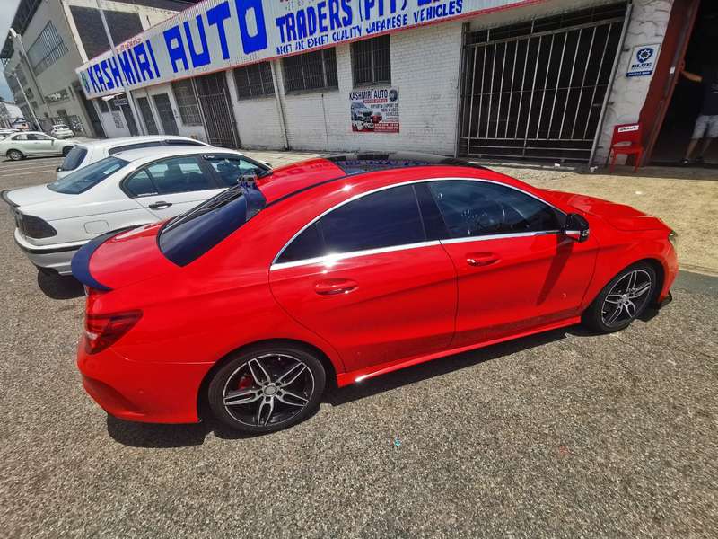 Mercedes CLA w117 roof spolier