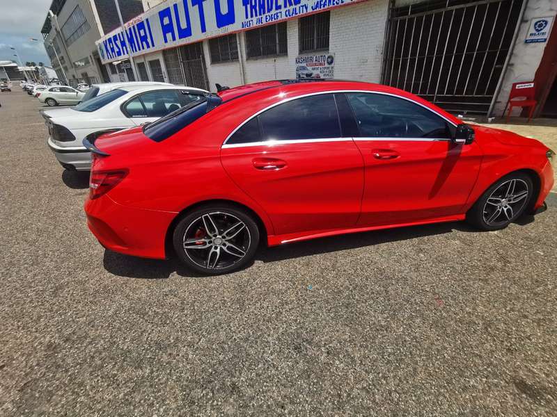 Mercedes CLA w117 rear spoiler