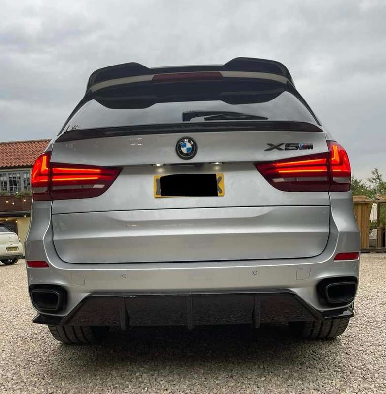 BMW F15 rear mid spoiler